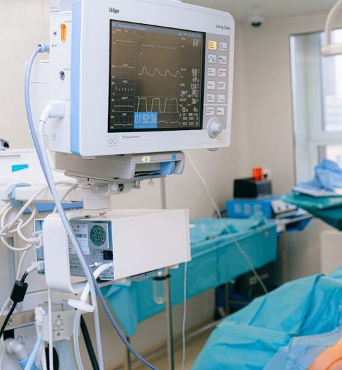 Medical Equipment on an Operation Room